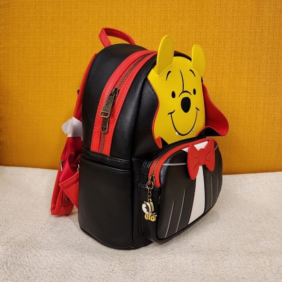 Loungefly Disney Winnie the Pooh Vampire Cosplay Mini Backpack Halloween NEW main image 12